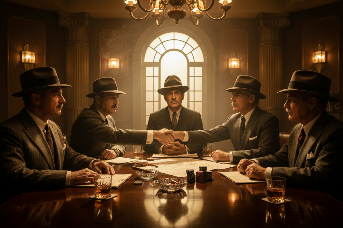 Forging Alliances – The Commission, Omertà, and the Golden Age of the Mafia