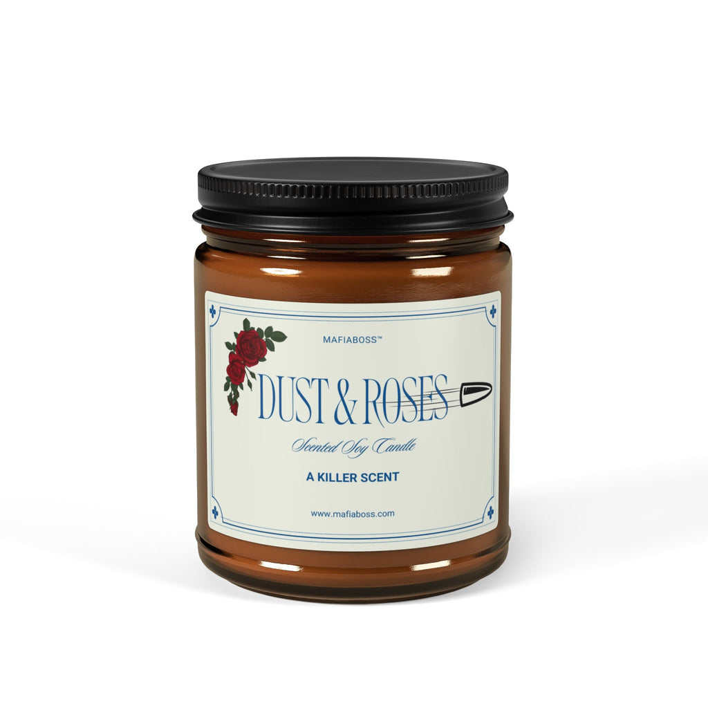 MAFIABOSS Scented Soy Candles (Multi-Size, Amber Jar, Choose your scent)