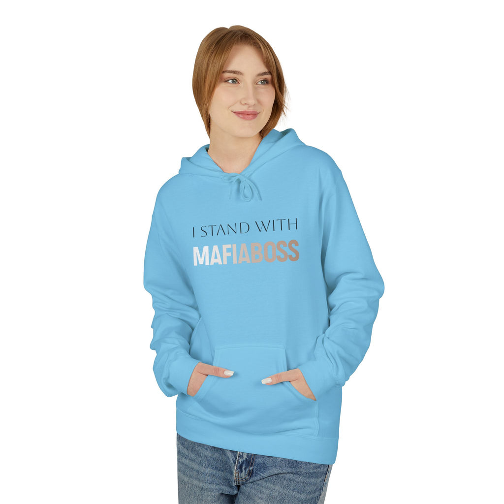 I STAND WITH MAFIABOSS Unisex Midweight Softstyle Fleece Hoodie