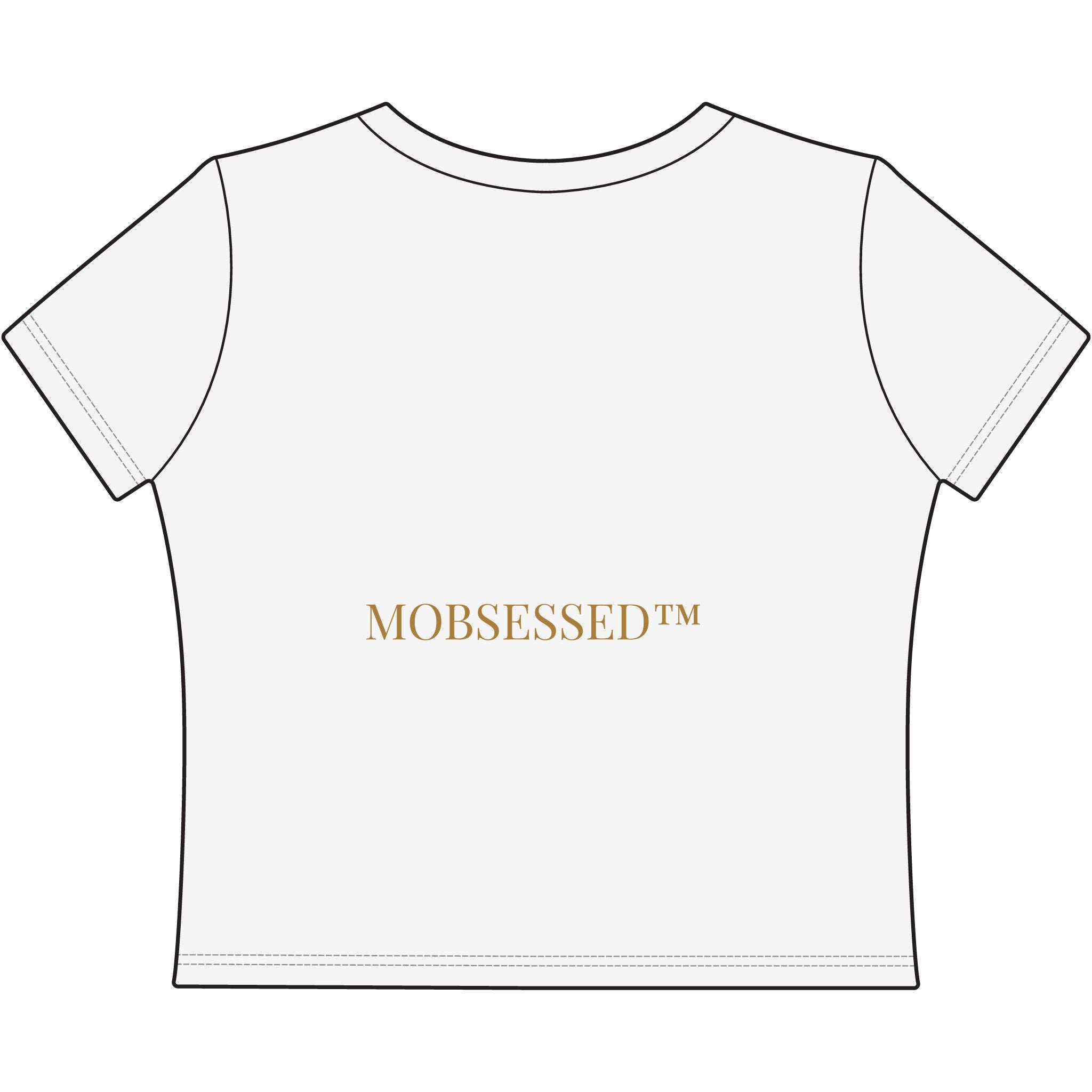 She's a Rebel by MOBSESSED Women's Baby Tee