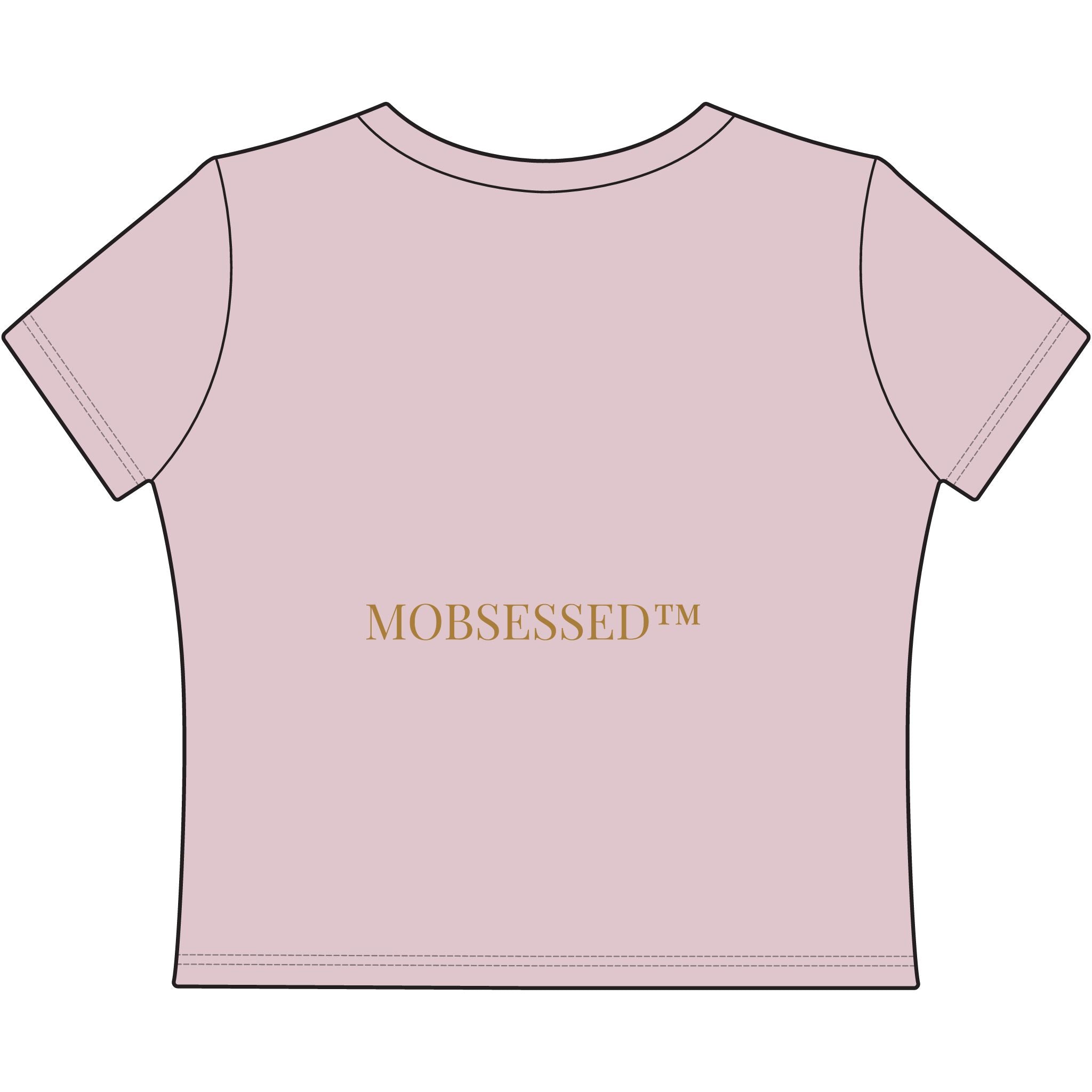 She's a Rebel by MOBSESSED Women's Baby Tee