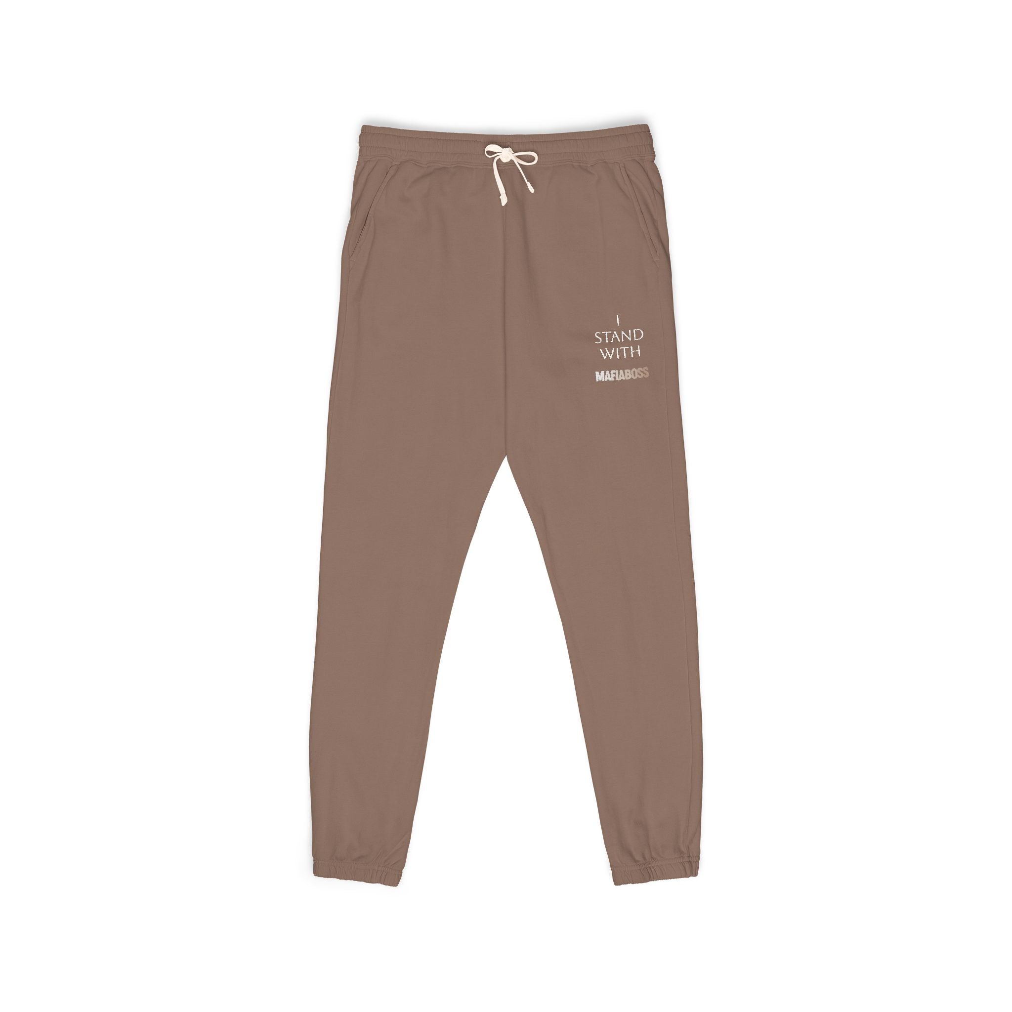 Unisex Garment-Dyed Fleece Sweatpants