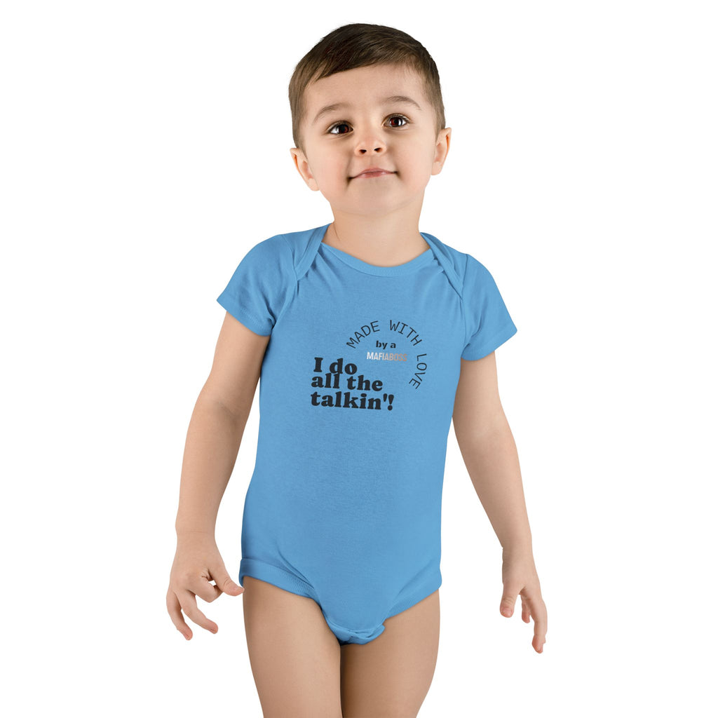 MAFIABOSS Baby Short Sleeve Onesie®