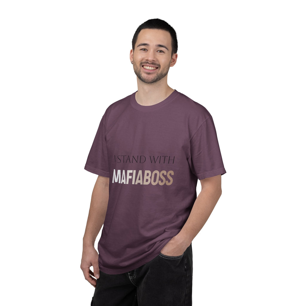 I STAND WITH MAFIABOSS Unisex Garment-Dyed T-shirt