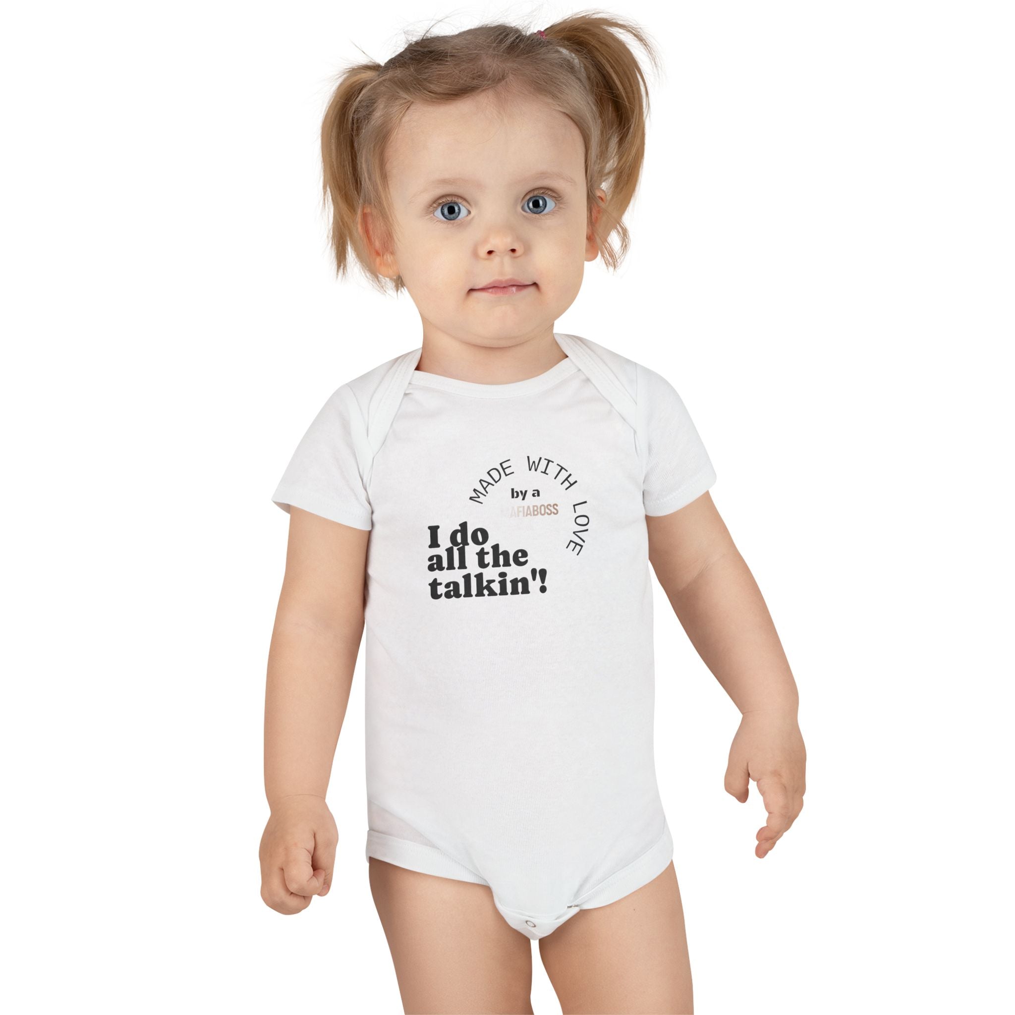 MAFIABOSS Baby Short Sleeve Onesie®