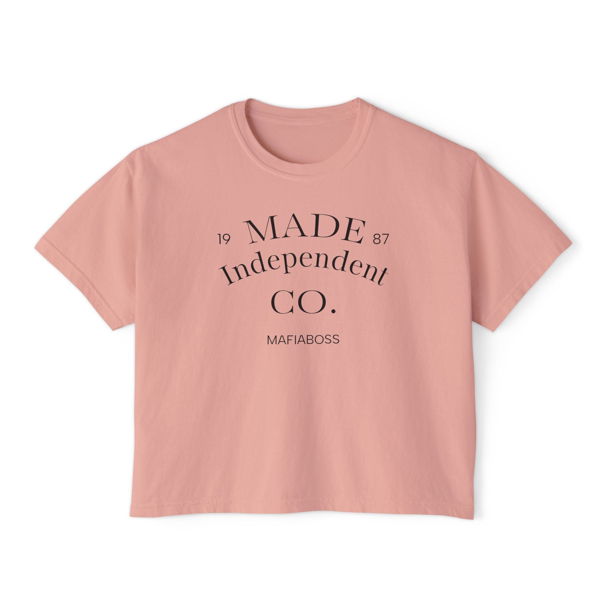 Made Independent Women's Boxy Tee