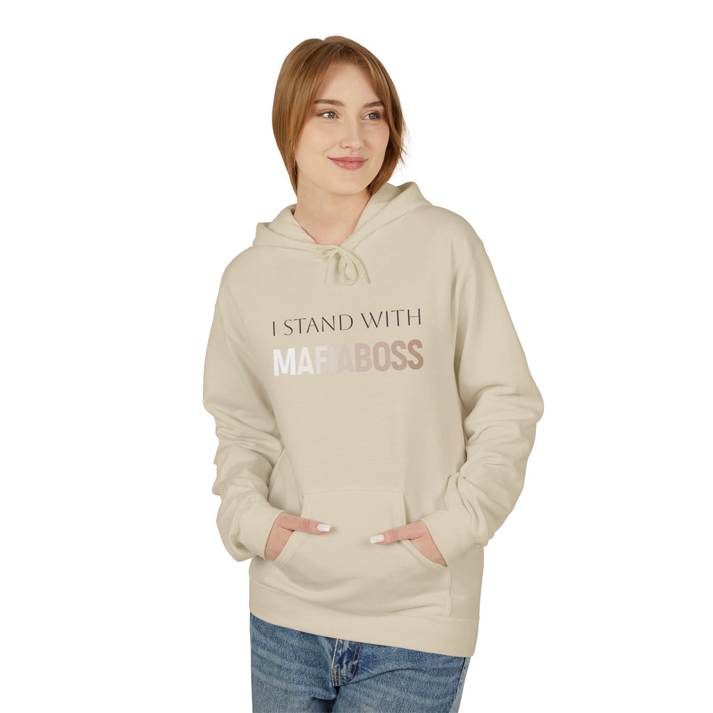 I STAND WITH MAFIABOSS Unisex Midweight Softstyle Fleece Hoodie