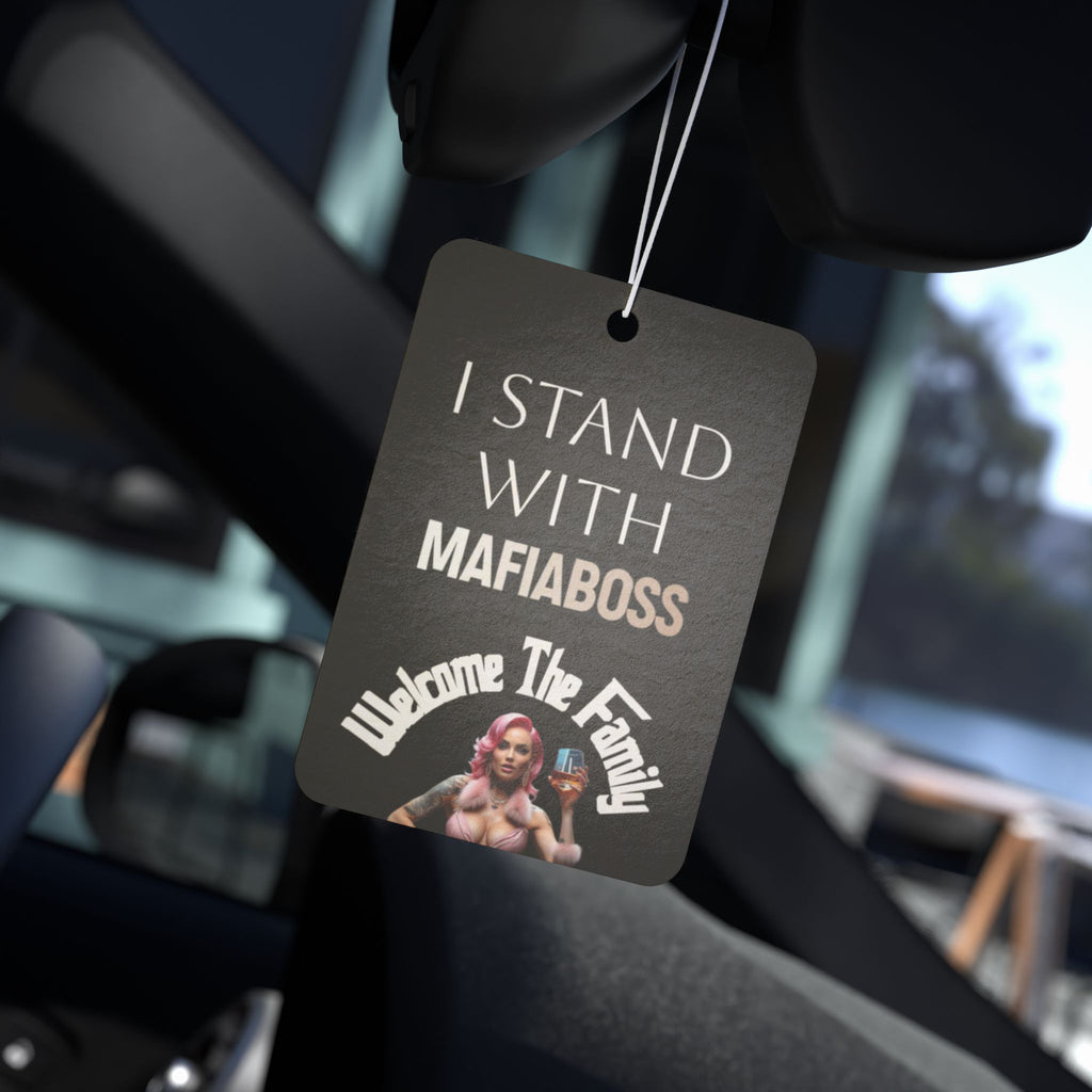 I STAND WITH MAFIABOSS Car Air Freshener