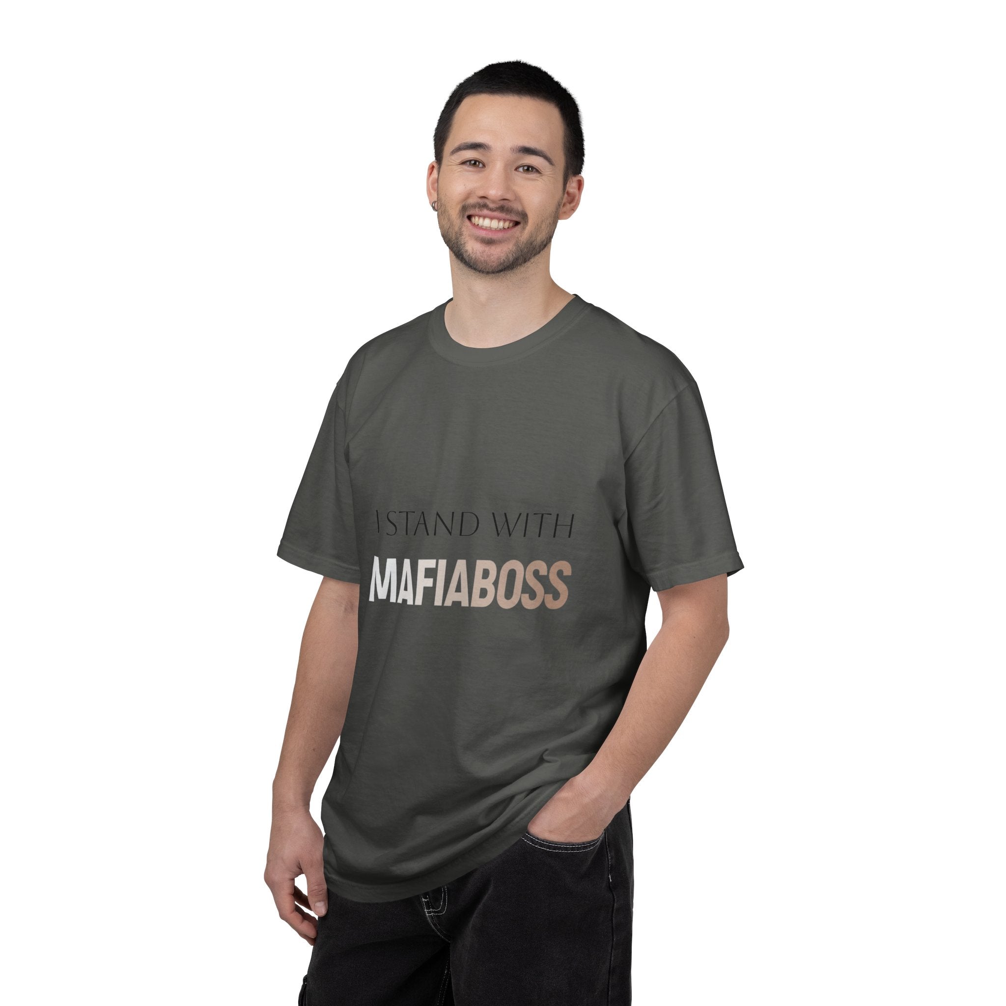 I STAND WITH MAFIABOSS Unisex Garment-Dyed T-shirt