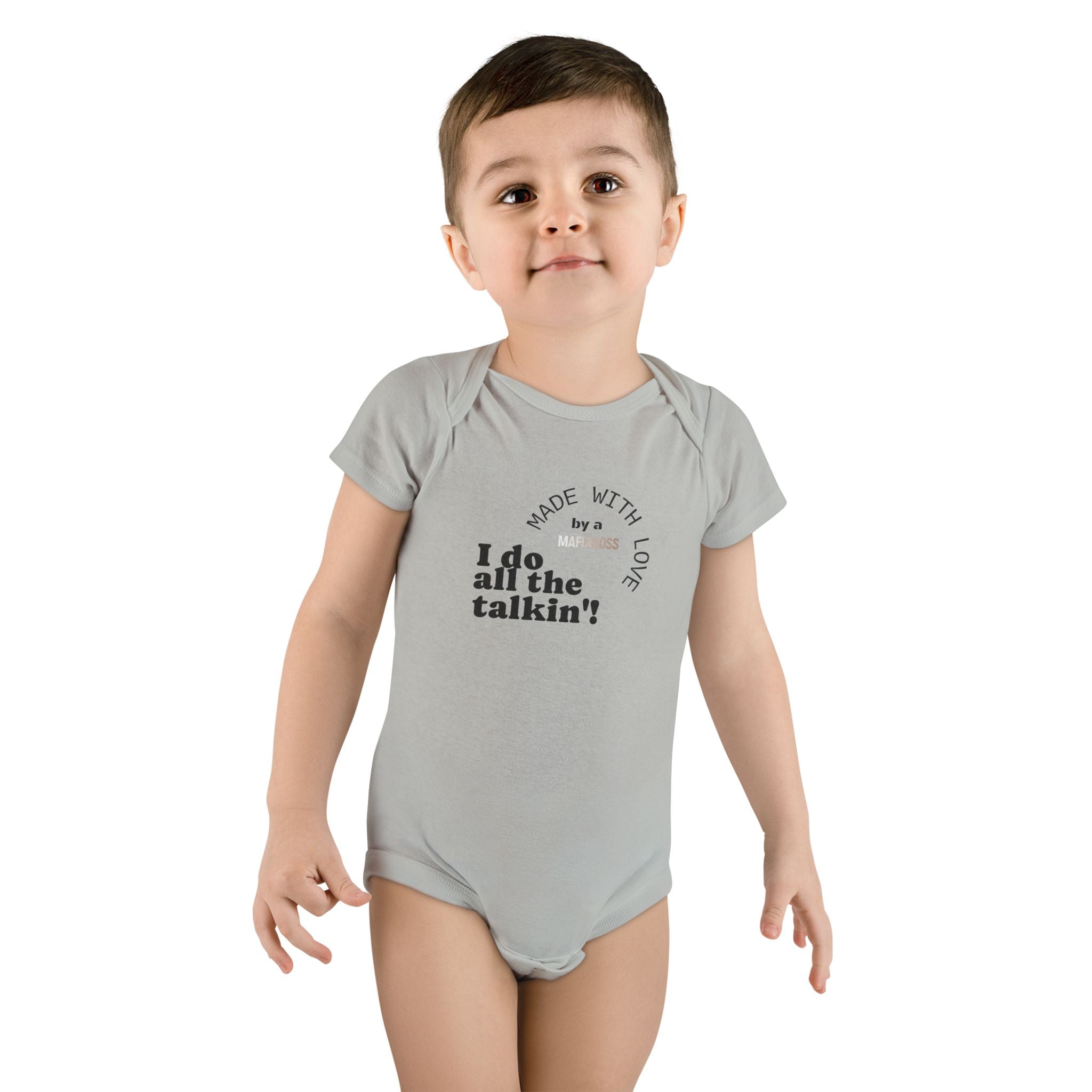 MAFIABOSS Baby Short Sleeve Onesie®