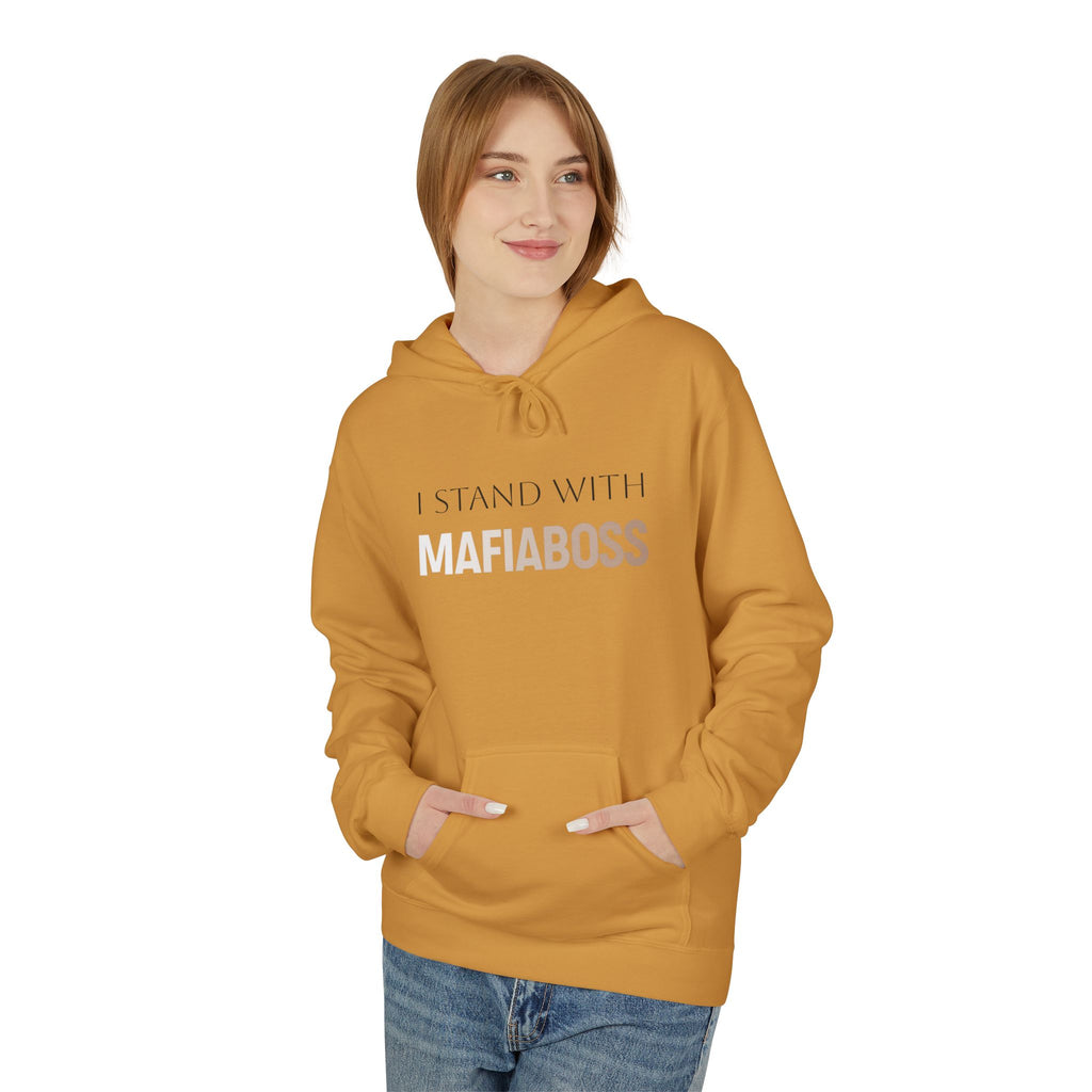 I STAND WITH MAFIABOSS Unisex Midweight Softstyle Fleece Hoodie