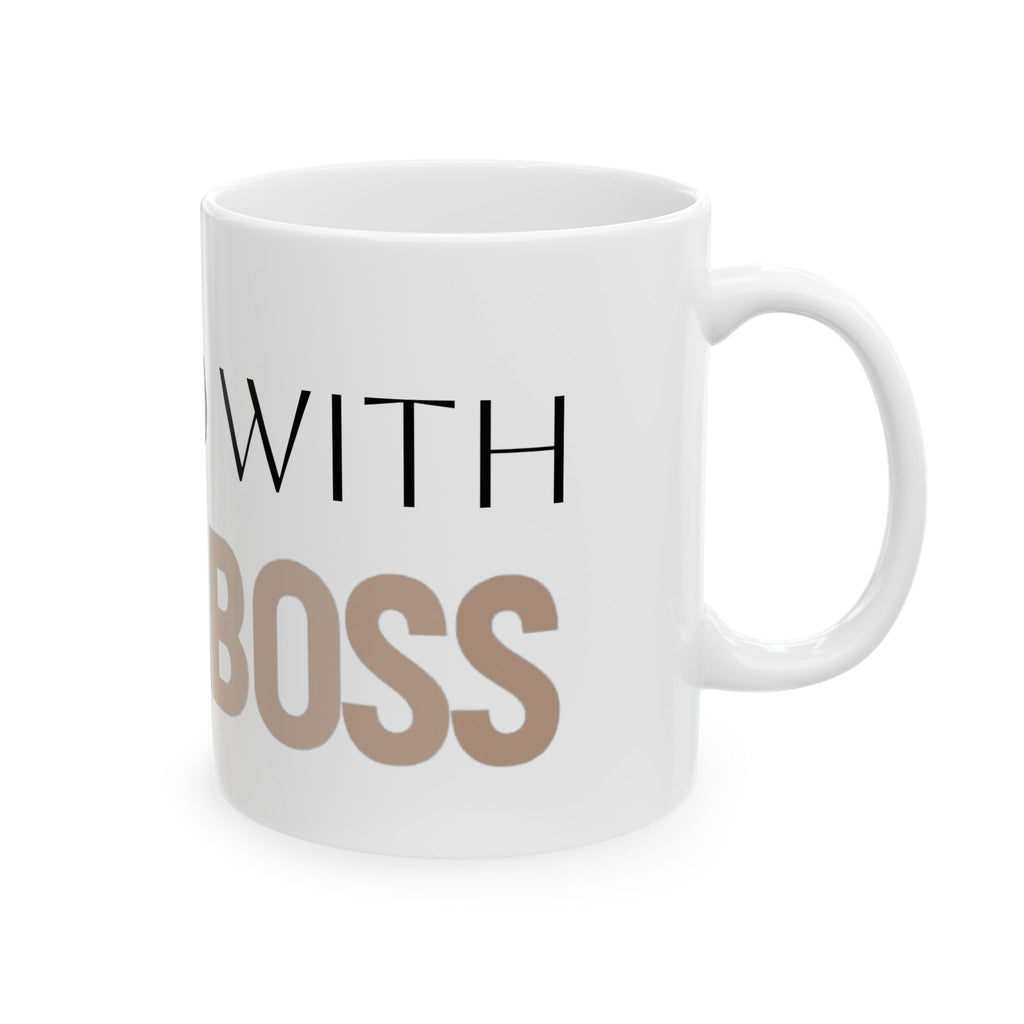 I stand with MAFIABOSS Ceramic Mug, (11oz, 15oz)
