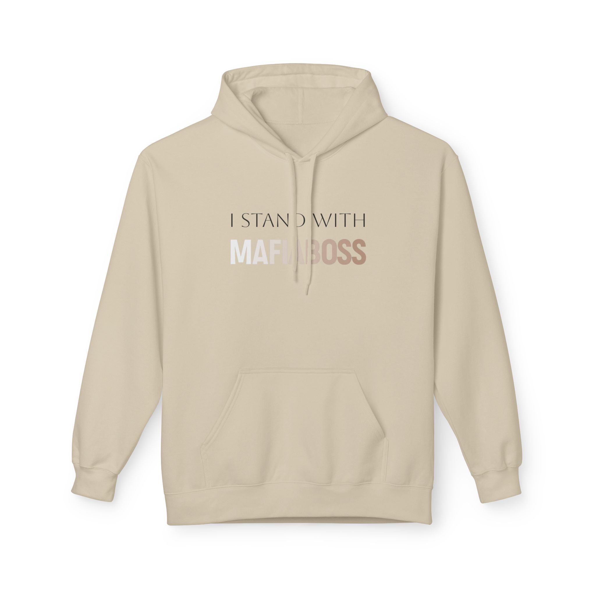 I STAND WITH MAFIABOSS Unisex Midweight Softstyle Fleece Hoodie