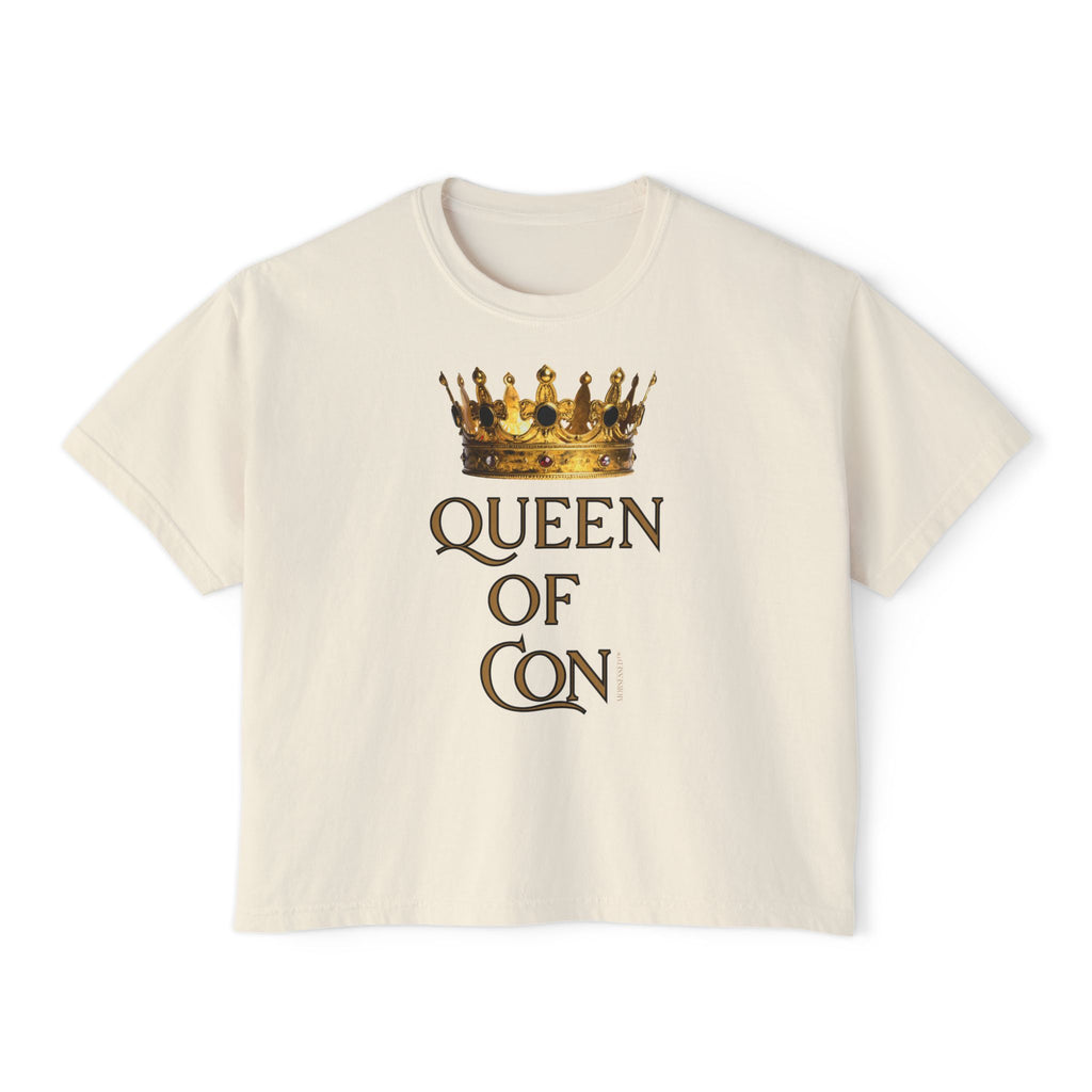 Queen of Con by MOBSESSED Women's Boxy Tee