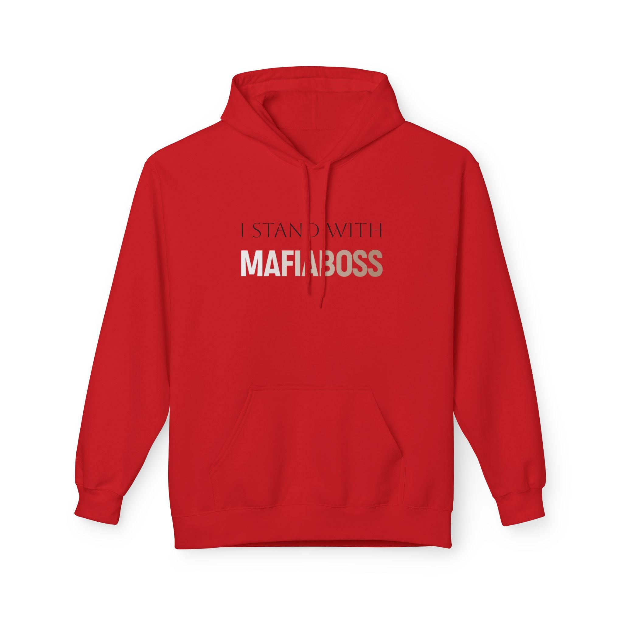 I STAND WITH MAFIABOSS Unisex Midweight Softstyle Fleece Hoodie