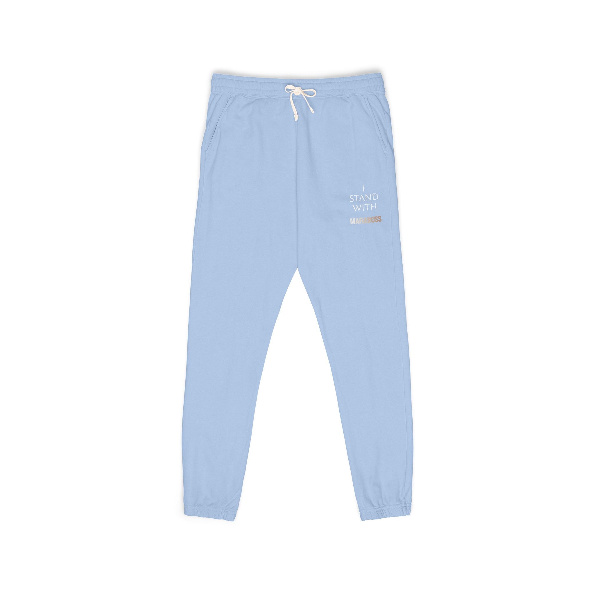 Unisex Garment-Dyed Fleece Sweatpants