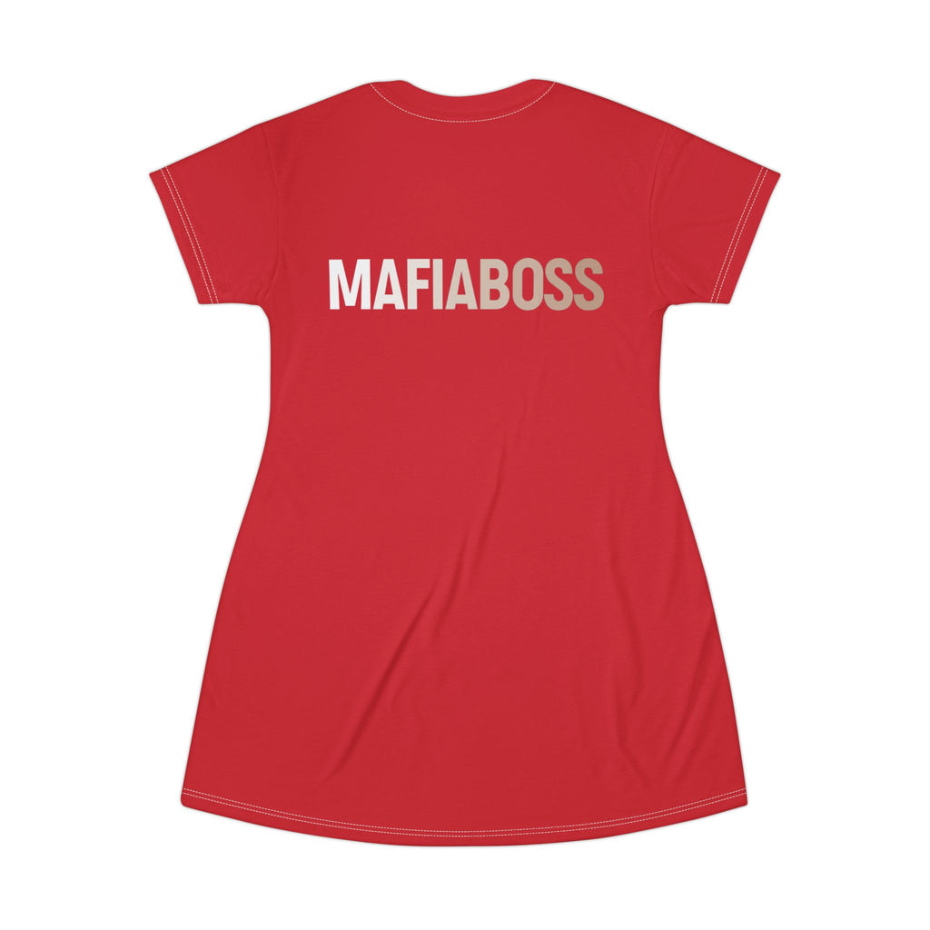 MafiaBoss Girl T-Shirt Dress — Graphic Tee Dress