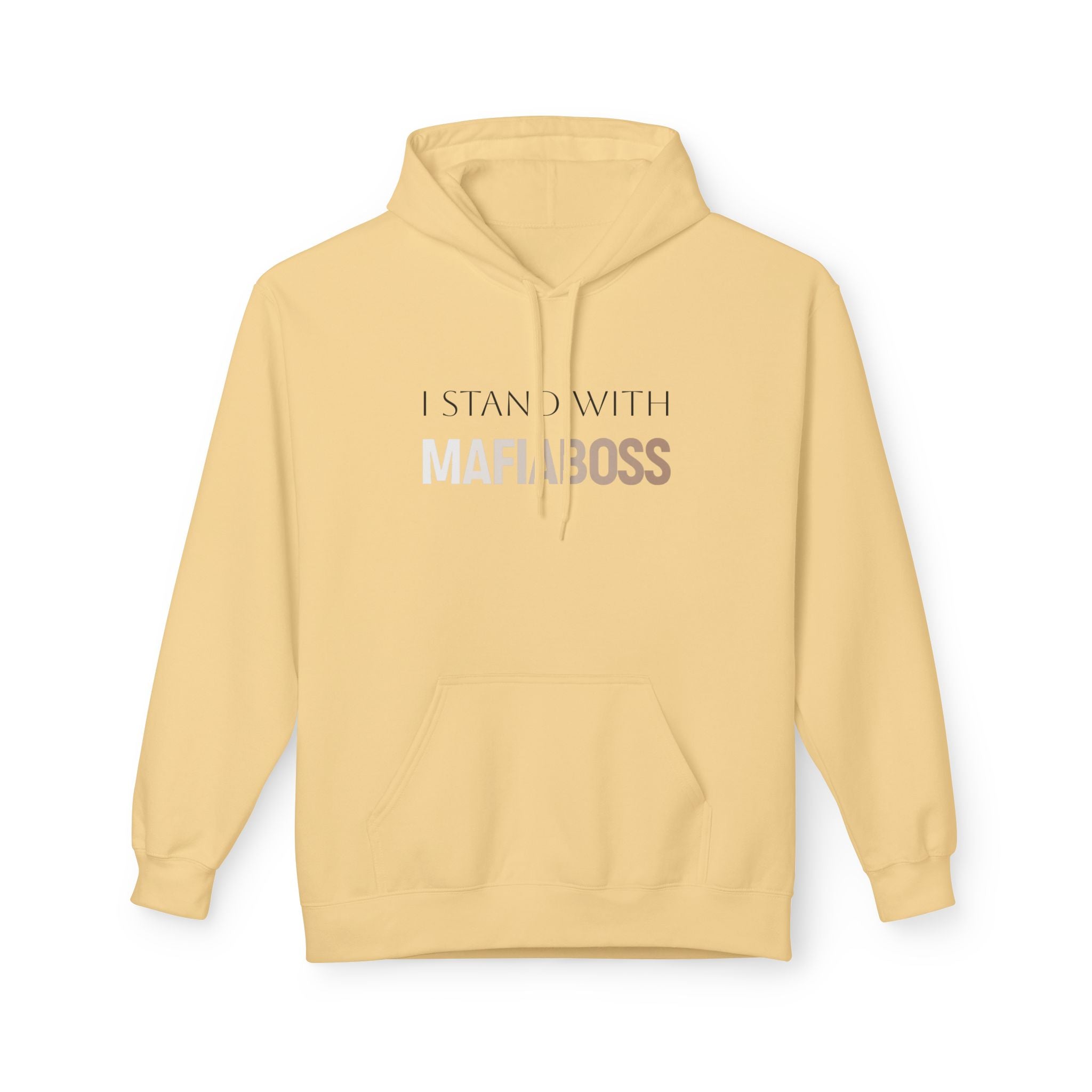 I STAND WITH MAFIABOSS Unisex Midweight Softstyle Fleece Hoodie