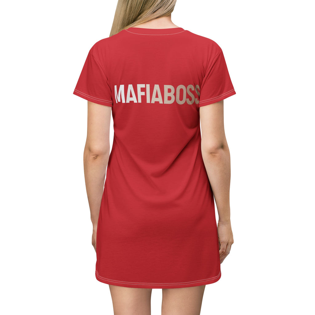 MafiaBoss Girl T-Shirt Dress — Graphic Tee Dress
