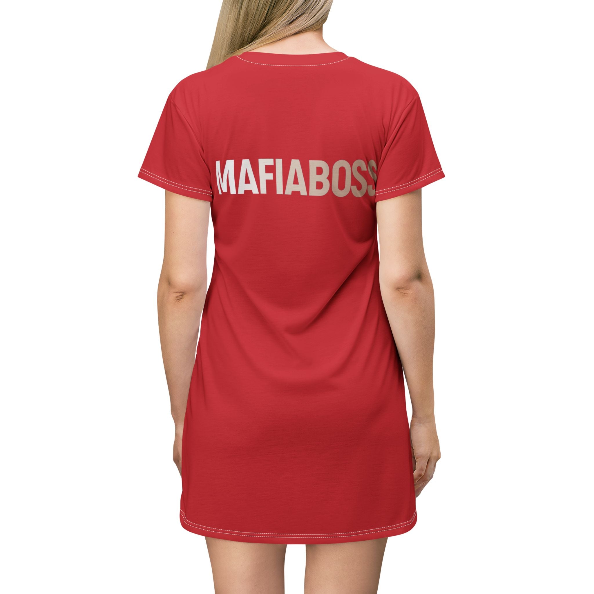MafiaBoss Girl T-Shirt Dress — Graphic Tee Dress