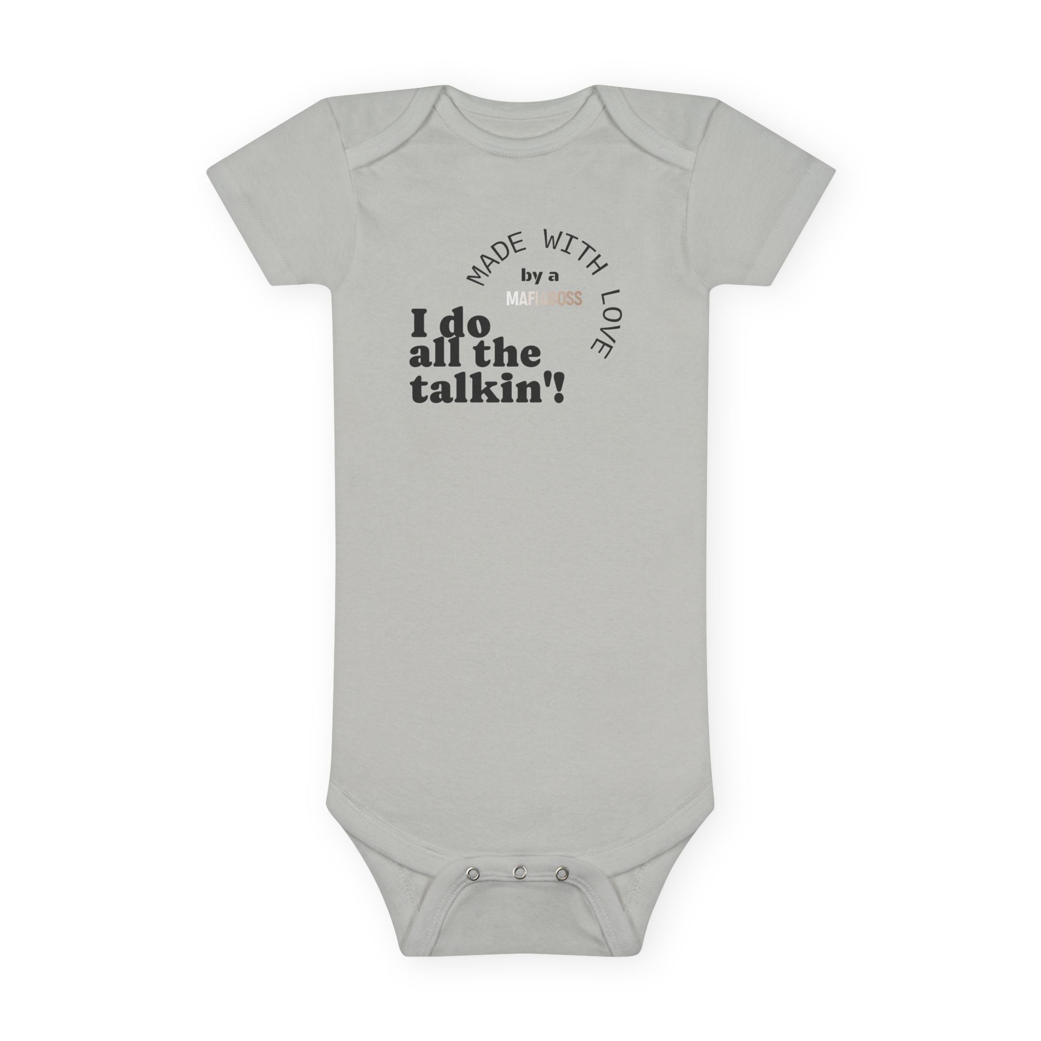 MAFIABOSS Baby Short Sleeve Onesie®