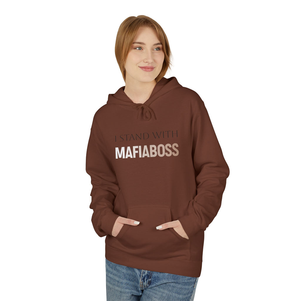 I STAND WITH MAFIABOSS Unisex Midweight Softstyle Fleece Hoodie