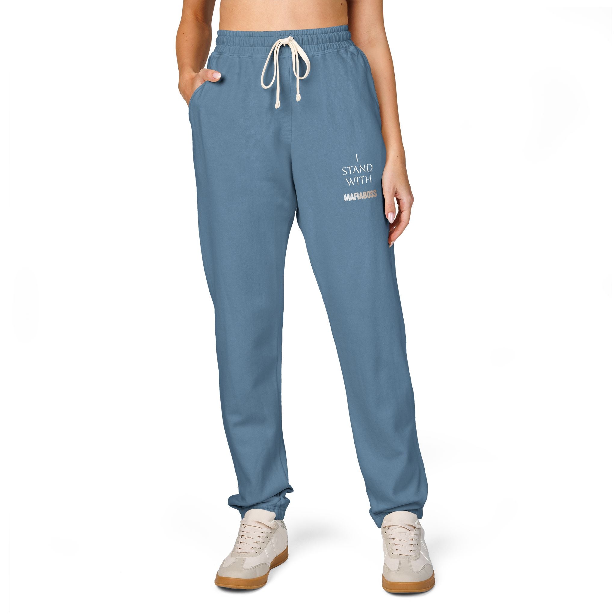 Unisex Garment-Dyed Fleece Sweatpants