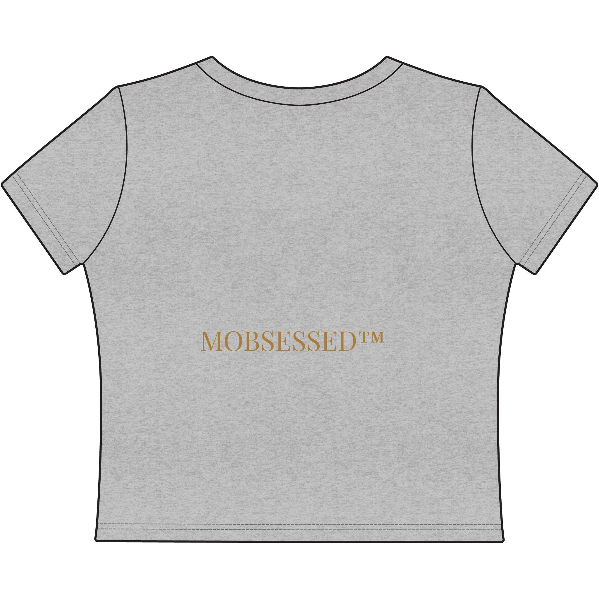 She's a Rebel by MOBSESSED Women's Baby Tee