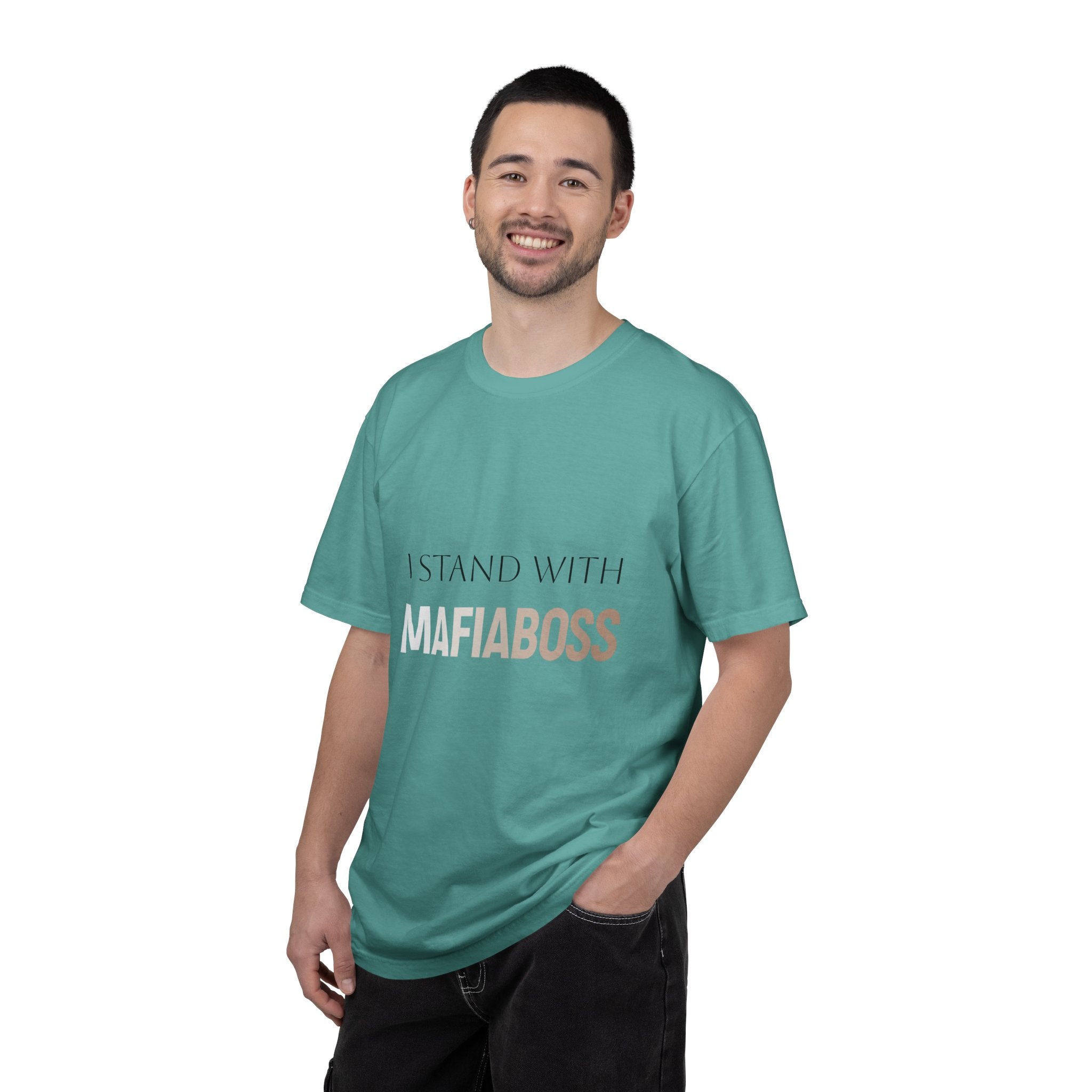 I STAND WITH MAFIABOSS Unisex Garment-Dyed T-shirt