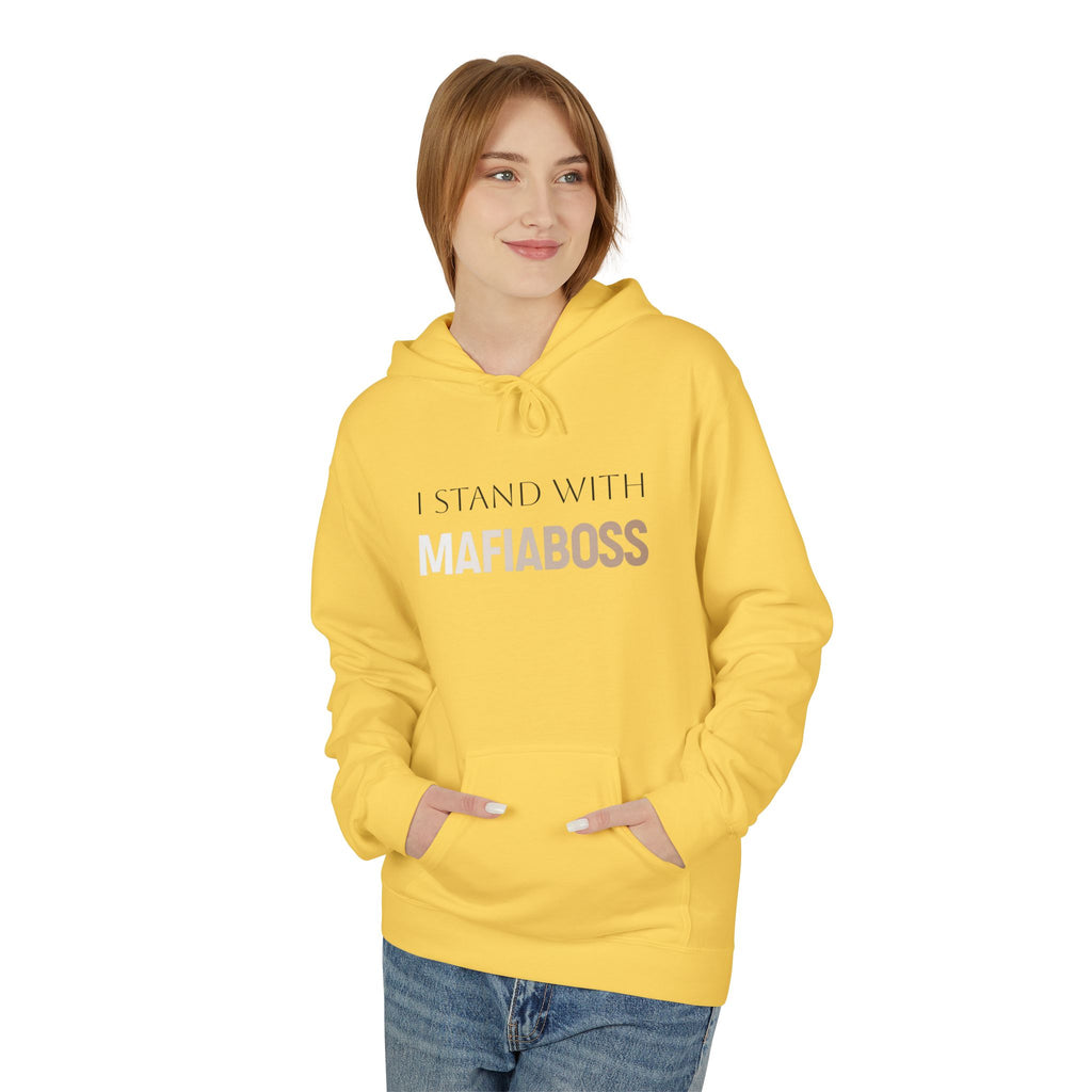 I STAND WITH MAFIABOSS Unisex Midweight Softstyle Fleece Hoodie