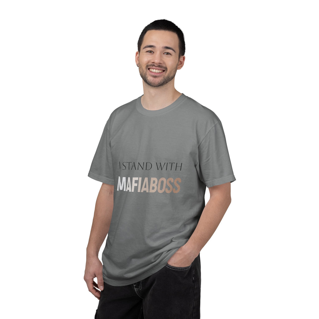I STAND WITH MAFIABOSS Unisex Garment-Dyed T-shirt