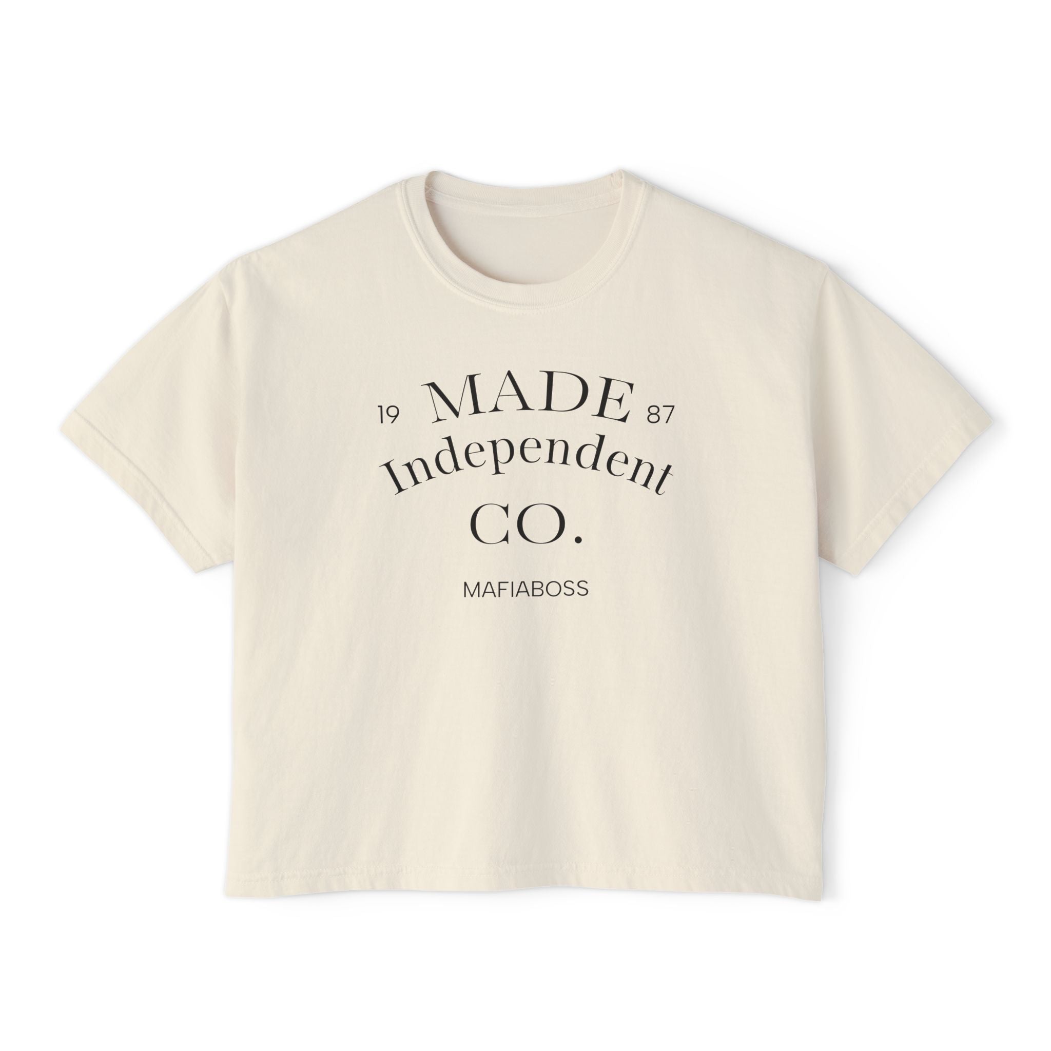 Made Independent Women's Boxy Tee