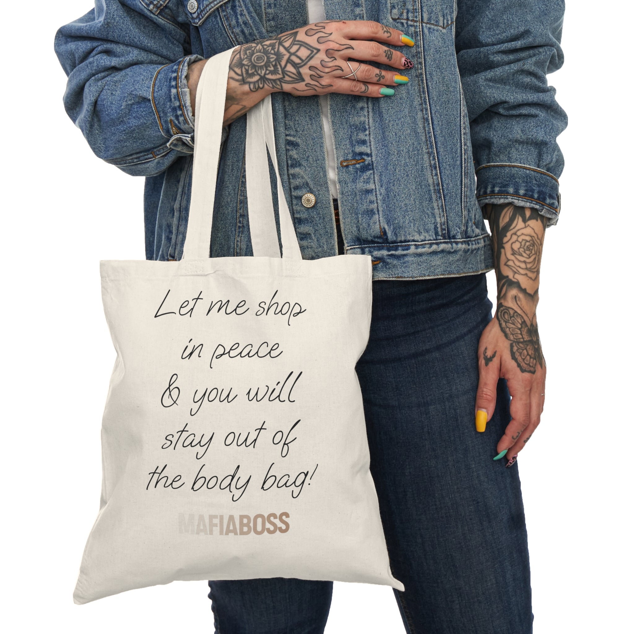 MAFIABOSS Natural Tote Bag