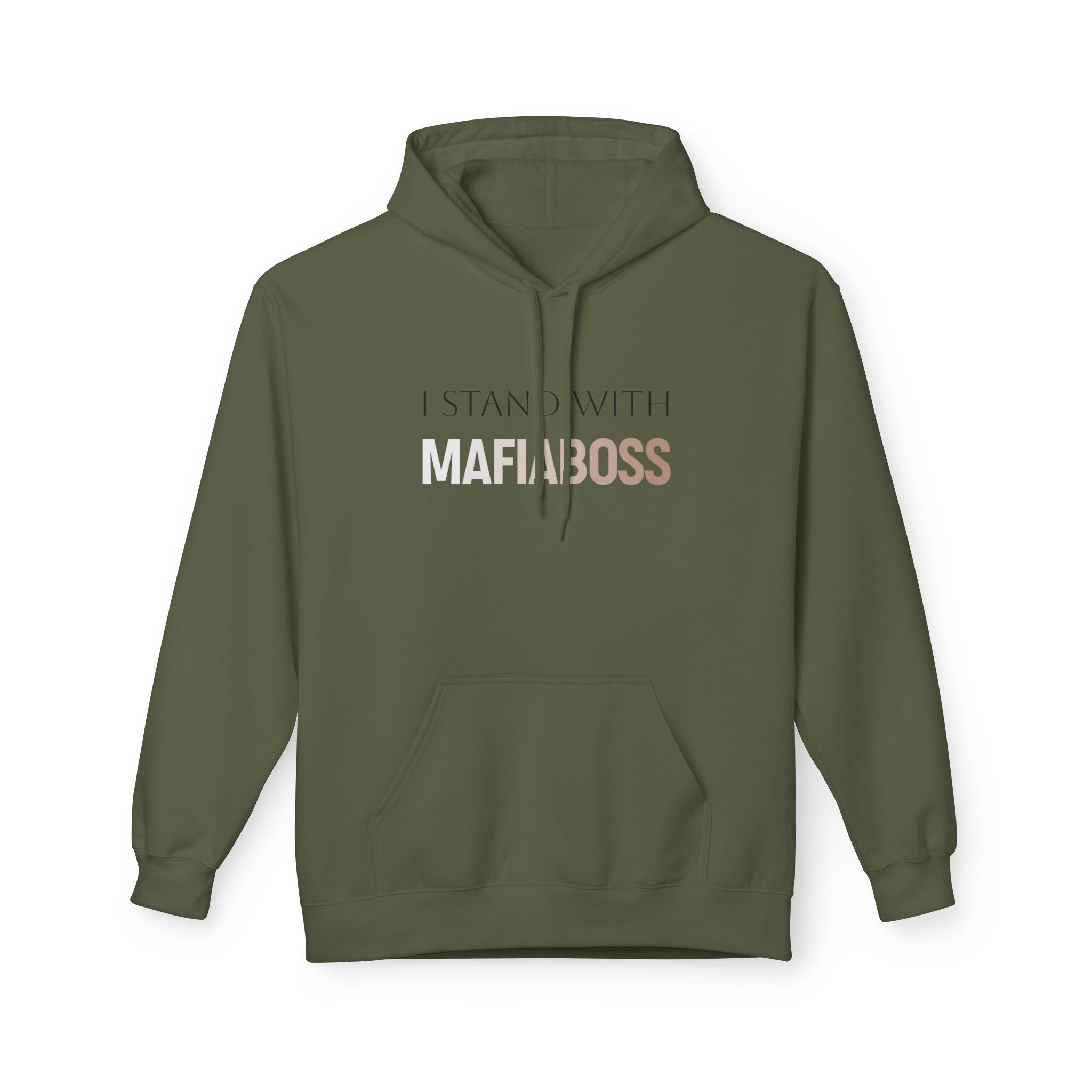 I STAND WITH MAFIABOSS Unisex Midweight Softstyle Fleece Hoodie