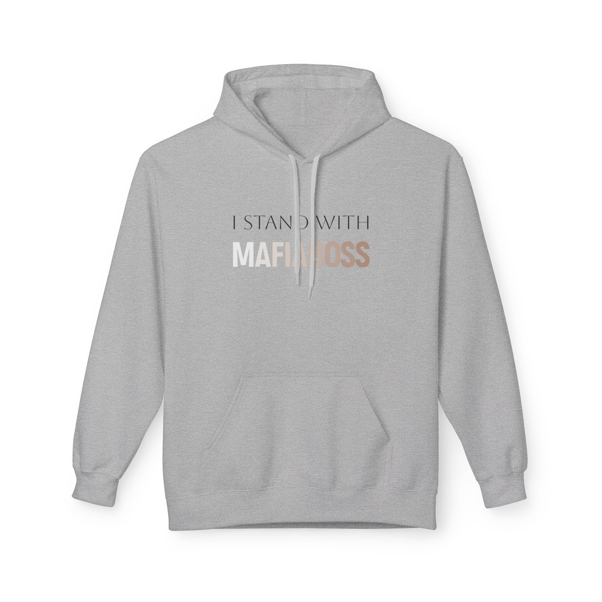 I STAND WITH MAFIABOSS Unisex Midweight Softstyle Fleece Hoodie