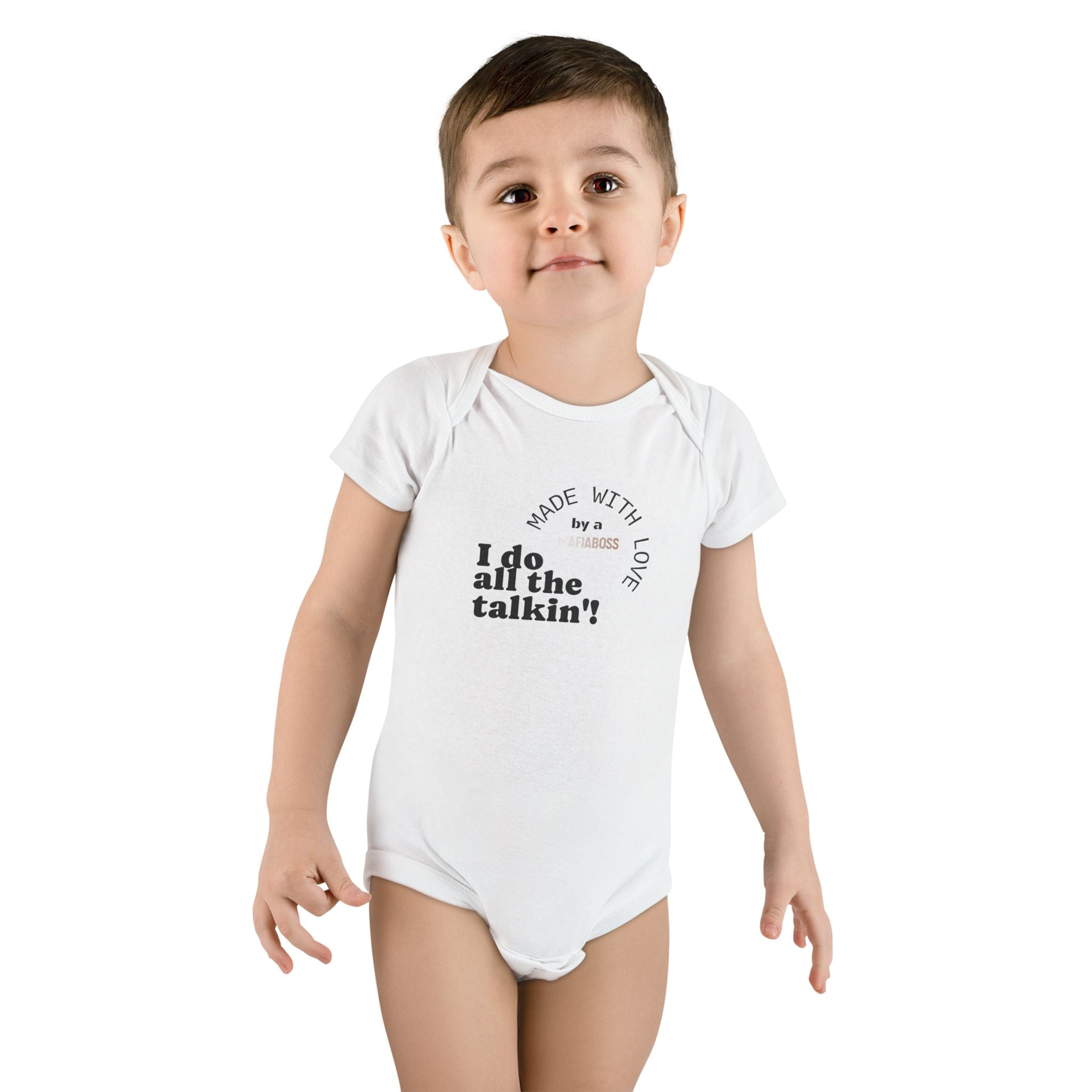 MAFIABOSS Baby Short Sleeve Onesie®