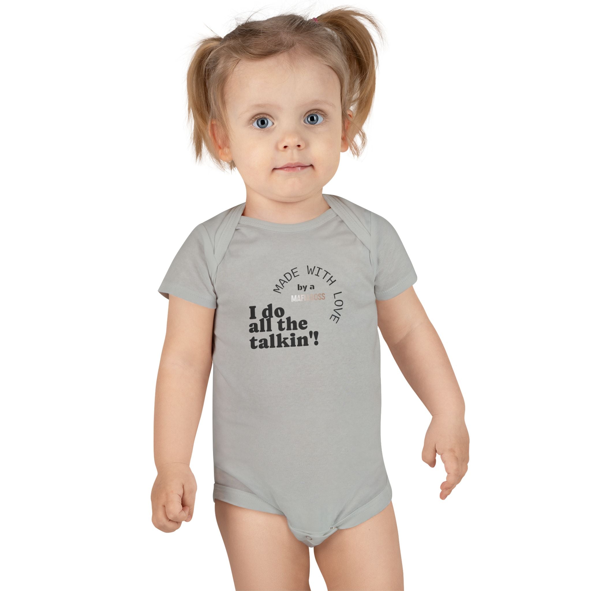 MAFIABOSS Baby Short Sleeve Onesie®
