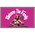 MAFIABOSS™ Welcome to the Family Polyester Doormat
