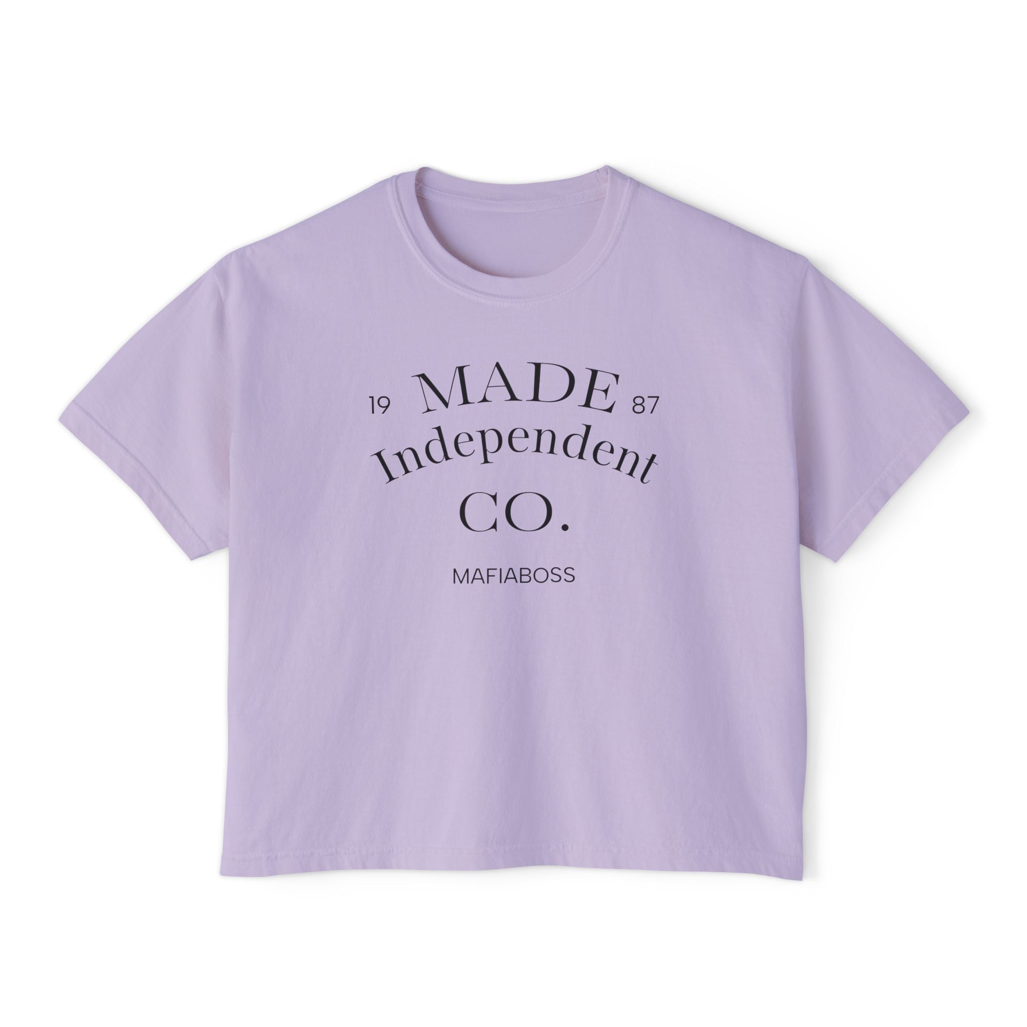 Made Independent Women's Boxy Tee