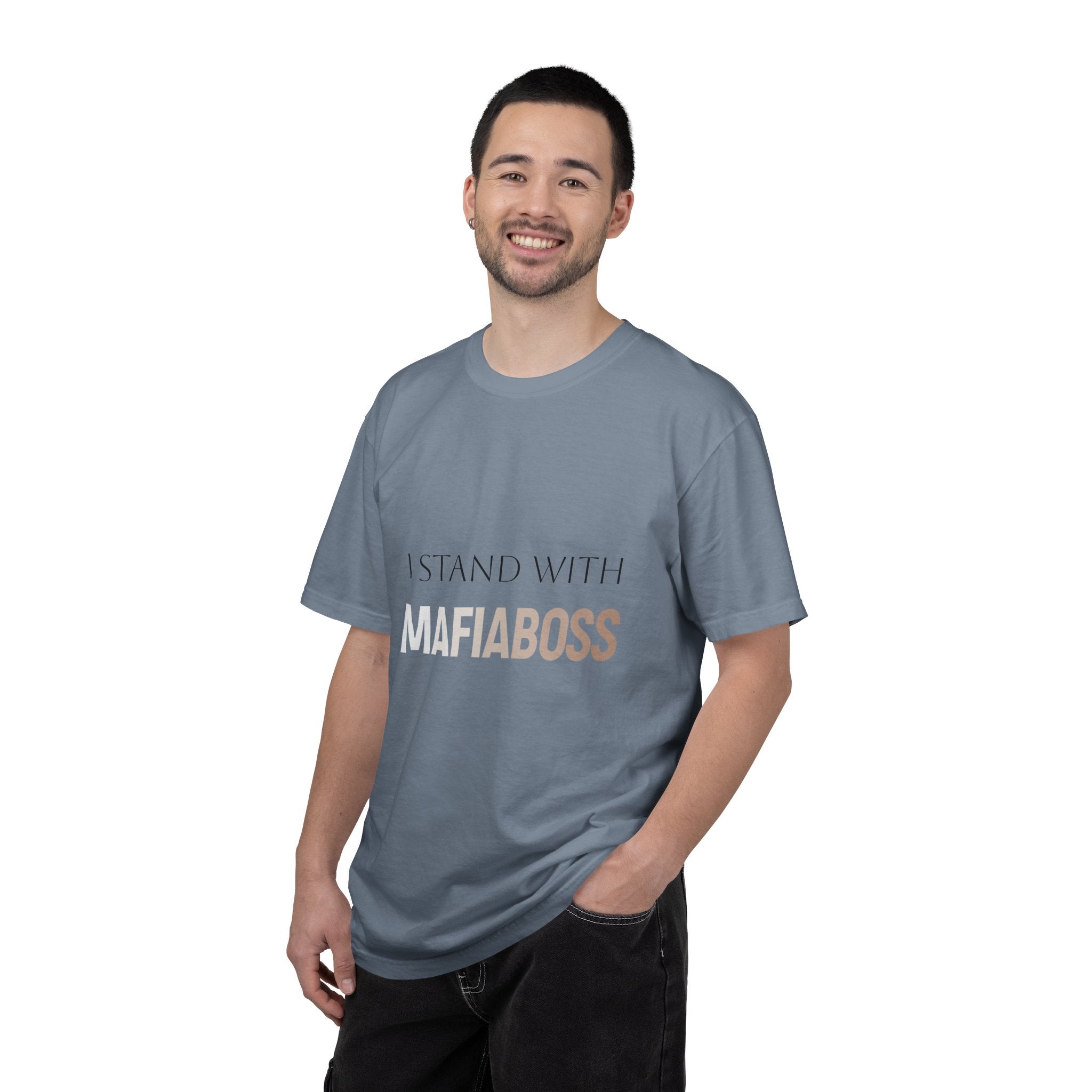 I STAND WITH MAFIABOSS Unisex Garment-Dyed T-shirt