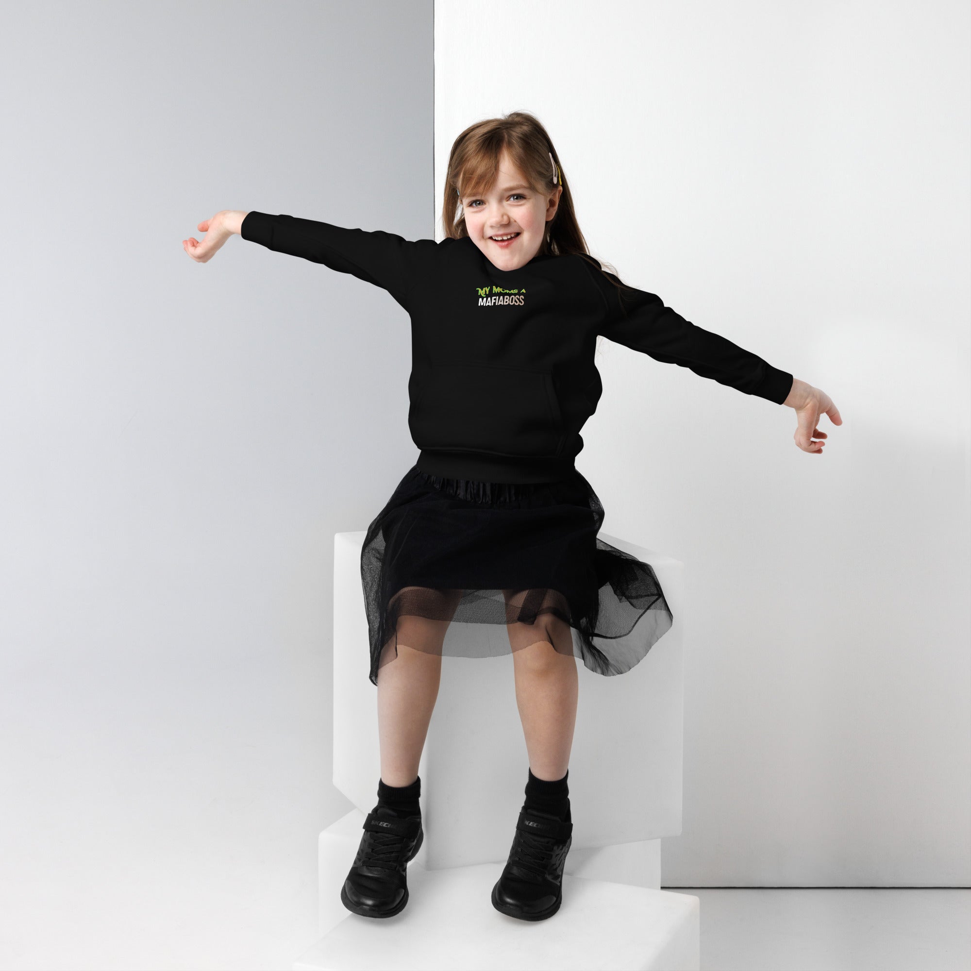MAFIABOSS My Family is Kids eco hoodie